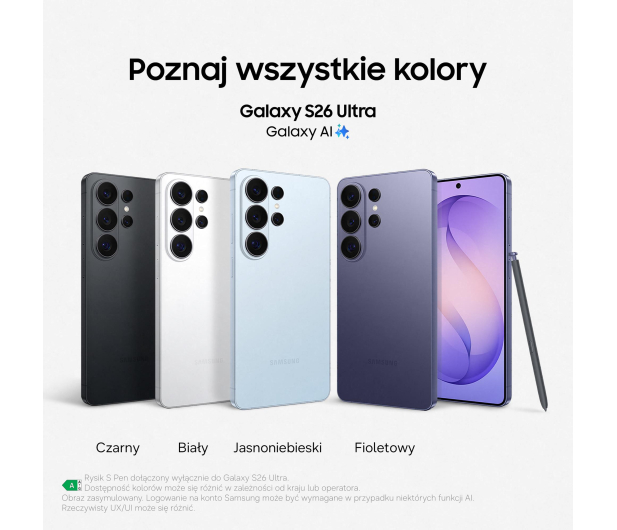 SAMSUNG GALAXY S26 ULTRA 12/256GB Jasnoniebieski - 1486480 - zdjęcie 13